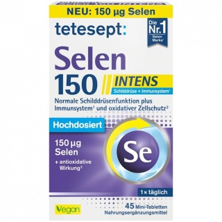 Tetesept Selen 150 Intens, 45 tabletek