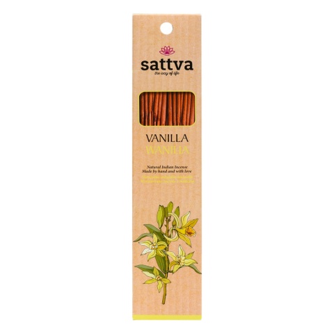 Wanilia Kadzidełka Naturalne Sattva Incense, 30g
