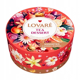 Zestaw Herbat Tea Dessert Lovare , 4x8 torebek