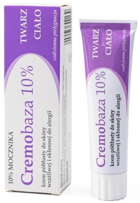 CREMOBAZA 10% Krem Półtłusty z Mocznikiem, 30 g