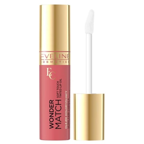 EVELINE Wonder Match Odżywczo Wygładzający Olejek do ust nr 04 Raspberry Sorbet