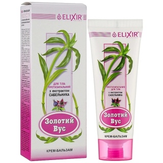 Elixir Krem Balsam Złoty Wąs z Siedmiopalecznikiem, 75 ml