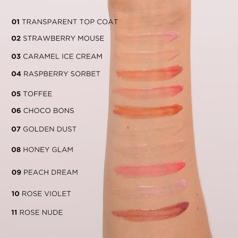 Eveline Diamond Glow Lip Luminizer Błyszczyk do ust z kwasem hialuronowym nr 11