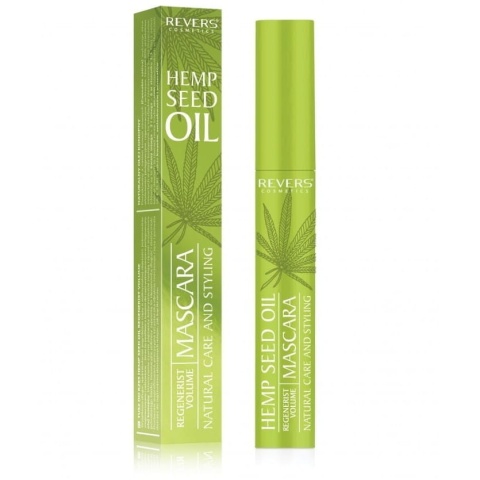 Maskara do rzęs Hemp Seed Oil Regenerist Volume, REVERS, 12ml