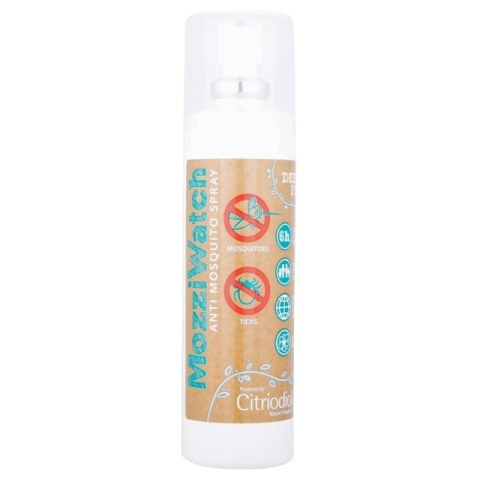 Naturalny spray na komary i kleszcze, ochrona do 6h, MozziWatch, 75 ml