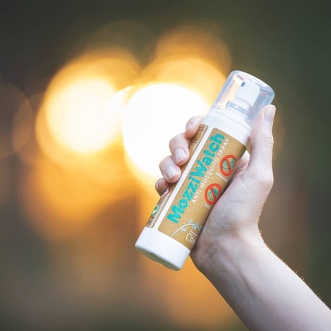 Naturalny spray na komary i kleszcze, ochrona do 6h, MozziWatch, 75 ml