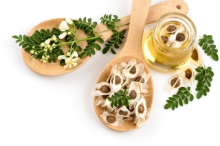 Olej Moringa Nierafinowany, Tłoczony na Zimno, 20 ml