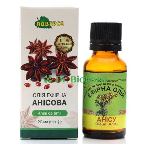 Olejek Anyżowy, 100% Naturalny, Adverso, 20 ml