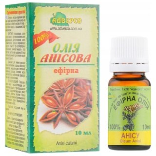 Olejek Anyżowy, 100% Naturalny, Adverso, 10 ml
