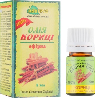 Olejek Cynamonowy, 100 % Naturalny Adverso, 5 ml