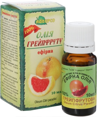 Olejek Grejpfrutowy, 100% naturalny, Adverso, 10 ml
