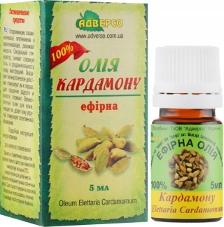 Olejek Kardamonowy, 100% Naturalny, Adverso, 5 ml