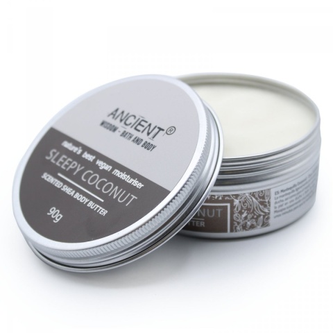 Pachnące Masło Shea do Ciała - Senny Kokos, 90g