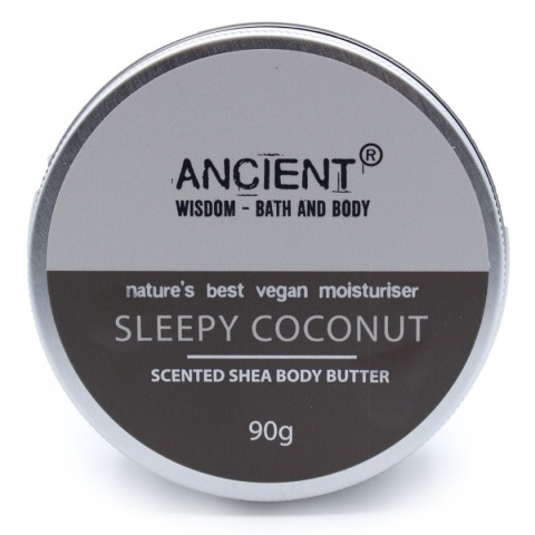 Pachnące Masło Shea do Ciała - Senny Kokos, 90g