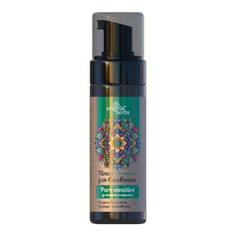 Pianka oczyszczająca do twarzy Pure Sensitive - delikatne oczyszczanie i nawilżenie FBT, 170 ml