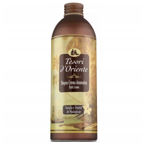 Płyn do kąpieli Wanilia i Imbir, TESORI D'ORIENTE, 500 ml