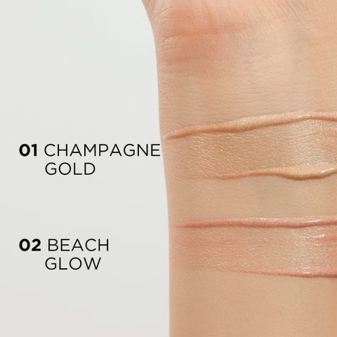 Rozświetlacz do twarzy i ciała 01 Champagne Gold, Eveline Variete