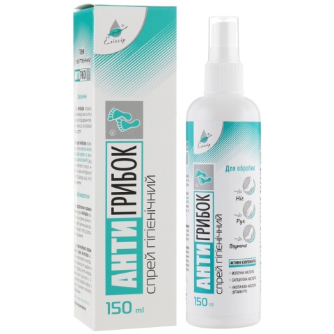 Spray Przeciwgrzybiczy, 150 ml, Eliksir