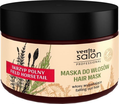 VENITA Salon Maska ze skrzypem polnym do włosów wypadających 500 ml