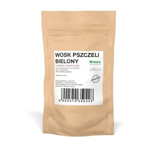 Wosk Pszczeli Bielony w Granulkach BRASCA, 100g