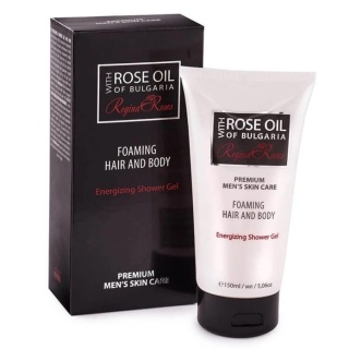Żel pod prysznic do ciała i włosów z olejkiem różanym, Regina Roses MEN, 150 ml