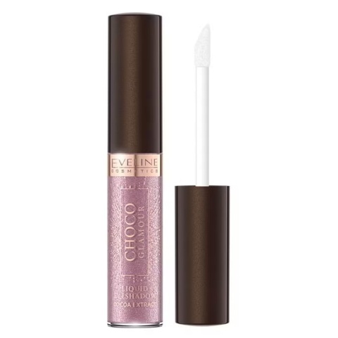 EVELINE Choco Glamour Cień do powiek w płynie nr 04 - błyszczący