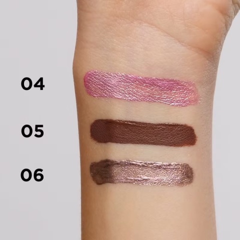 EVELINE Choco Glamour Cień do powiek w płynie nr 04 - błyszczący