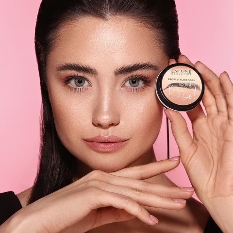 Eveline Brow & Go! Mydełko do stylizacji brwi So Fluffy 25g