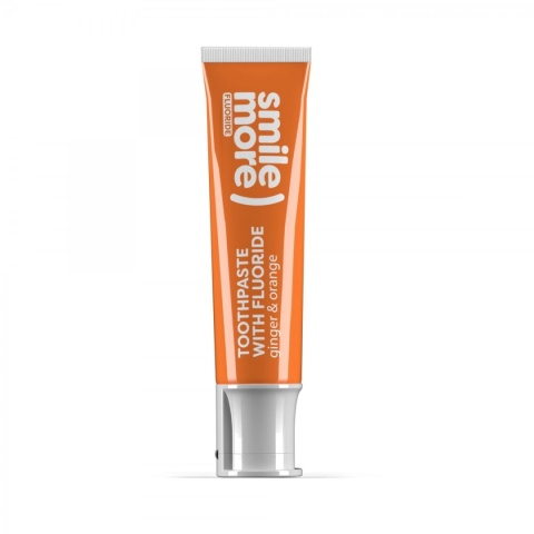 HISKIN Smile More Pasta do zębów z fluorem Orange & ginger, 30 ml