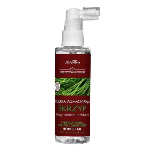 JOANNA Tradycyjna Receptura Wcierka wzmacniająca Skrzyp - włosy cienkie i delikatne, 100ml