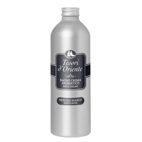 Kremowy Płyn do Kąpieli Muscho Bianco - Białe Piżmo, Tesori D'Oriente. 500ml