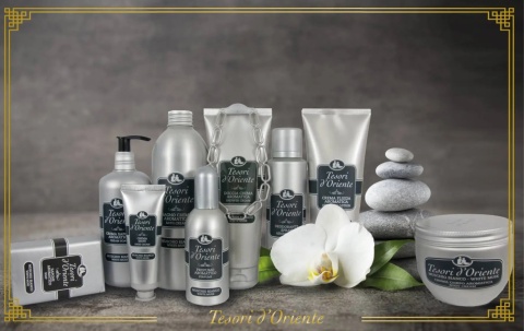 Kremowy Płyn do Kąpieli Muscho Bianco - Białe Piżmo, Tesori D'Oriente. 500ml