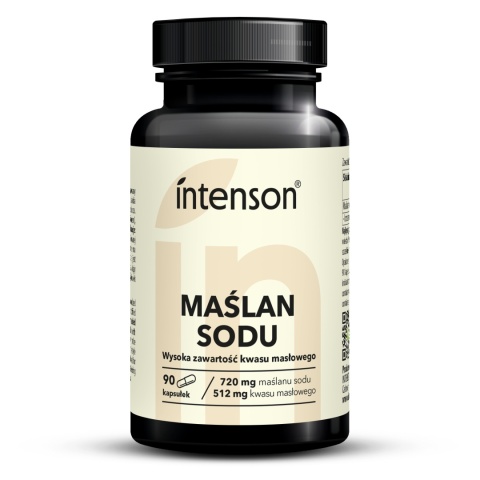 Maślan Sodu, Intenson, 90 kapsułek