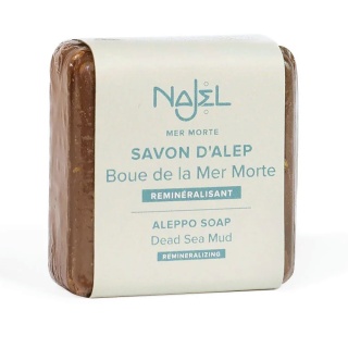 Mydło Aleppo z Błotem z Morza Martwego, Najel, 100g