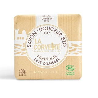 Mydło BIO Organiczne Ośle Mleko, Ecocert, La Corvette, 100g