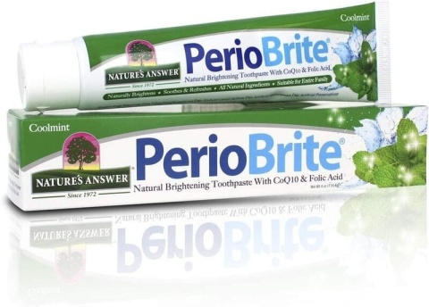 Naturalna pasta wybielająca Nature's Answer PerioBrite, 113g