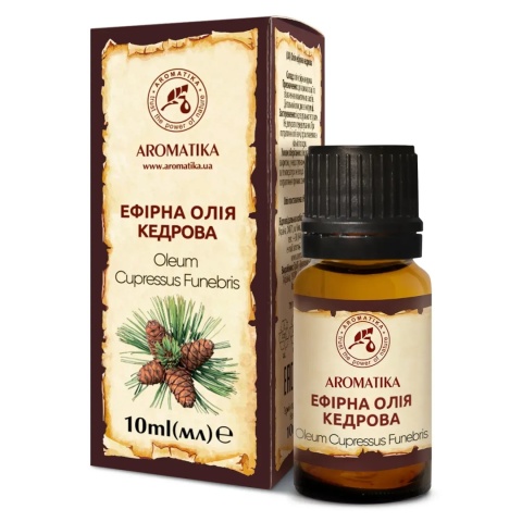 Olejek Cedrowy, 100% Naturalny, Aromatika, 10ml