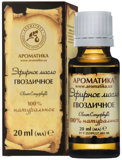 Olejek Goździkowy (Goździk) 100% Naturalny, Aromatika, 20ml