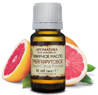Olejek Grejpfrutowy (Grejpfrut), Aromatika, 100% naturalny, 10ml