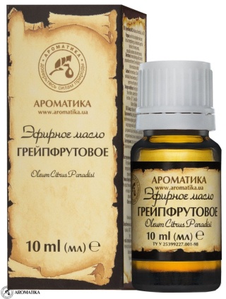 Olejek Grejpfrutowy (Grejpfrut), Aromatika, 100% naturalny, 10ml