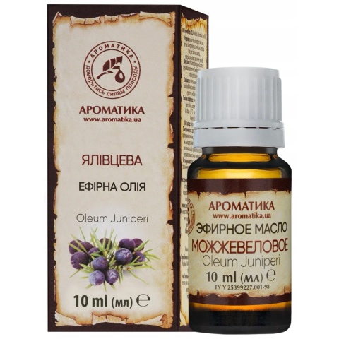 Olejek Jałowcowy (Jałowiec), Aromatika 100% Naturalny, 10ml