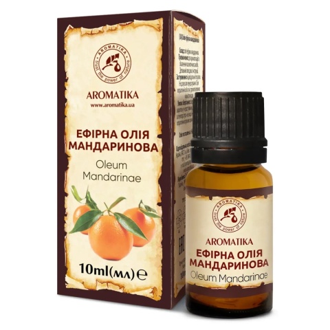 Olejek Mandarynkowy, Aromatika, 100% Naturalny, 10ml