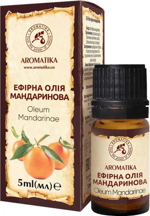 Olejek Mandarynkowy, Aromatika, 100% Naturalny, 5ml