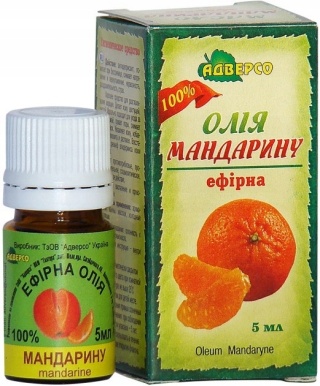 Olejek Mandarynkowy (Mandarynka), 100% Naturalny, Adverso, 5ml