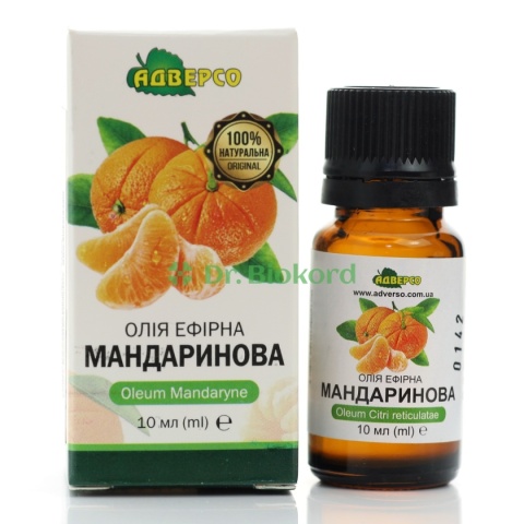 Olejek Mandarynkowy (Mandarynka), 100% Naturalny, Adverso, 10ml