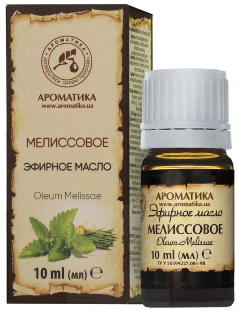 Olejek Melisowy (Melisa), 100% Naturalny, Aromatika, 10ml
