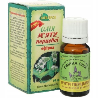Olejek Miętowy, 100 % Naturalny, Adverso, 10ml