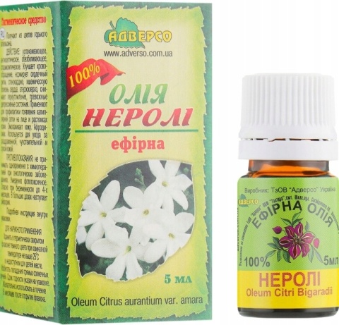 Olejek Neroli, 100% Naturalny, Adverso, 5ml