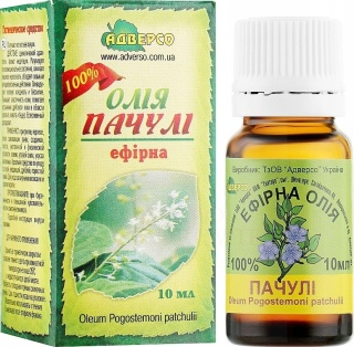 Olejek Paczulowy (Paczuli), 100% Naturalny, Adverso, 10ml