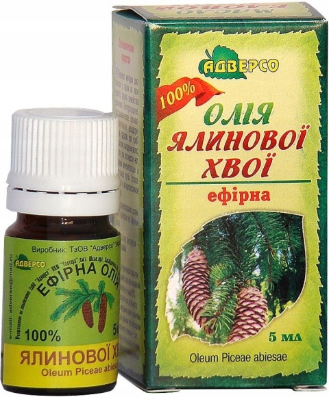Olejek Świerkowy (Świerk), 100% Naturalny, Adverso, 5ml